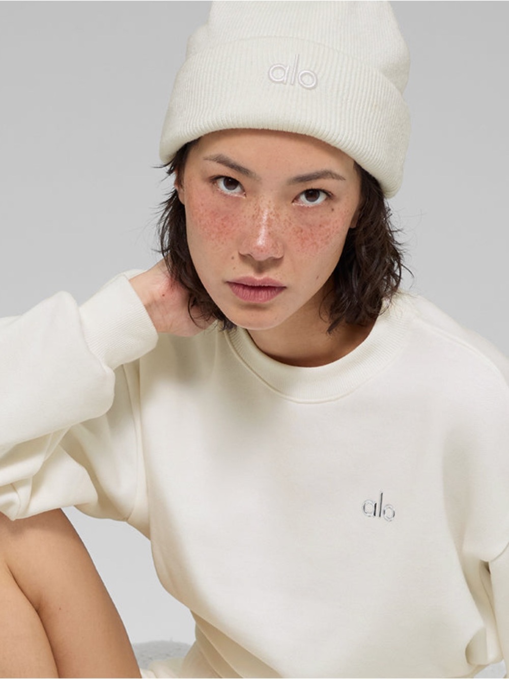 ALO Yoga Notable Beanie Ivory